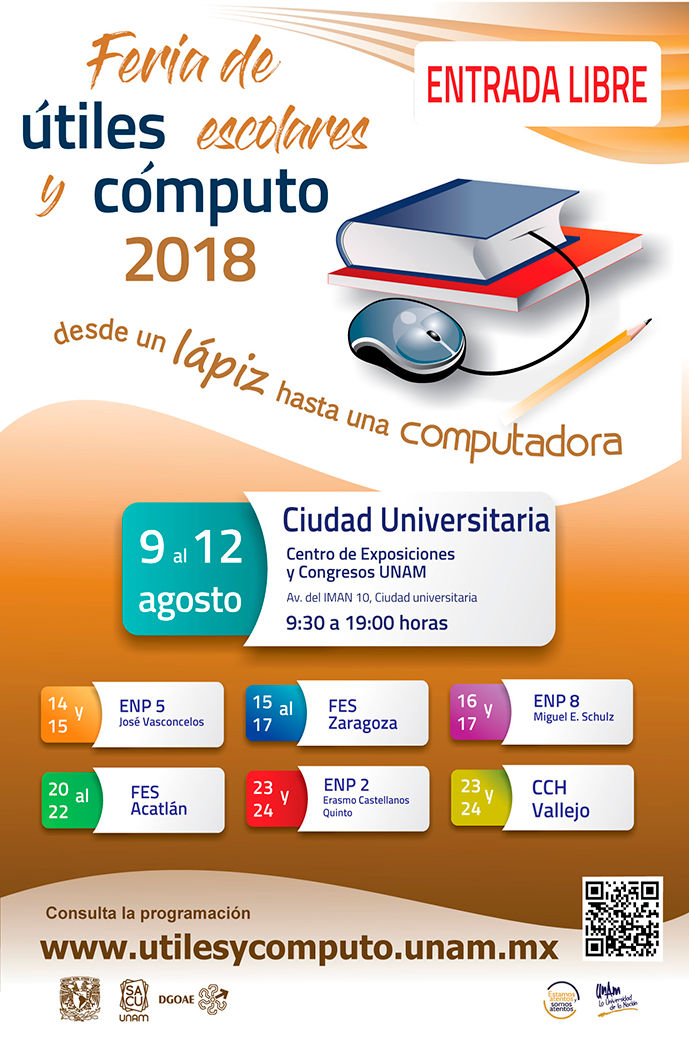 Feria de útiles escolares y cómputo 2018