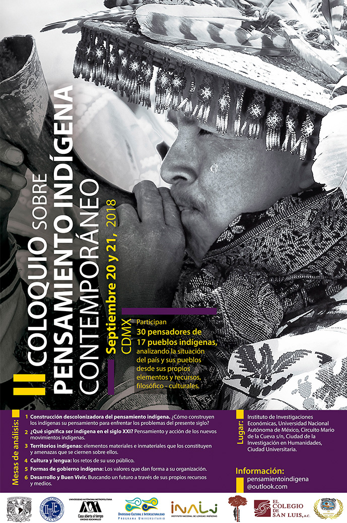 II Coloquio sobre Pensamiento Indígena Contemporáneo