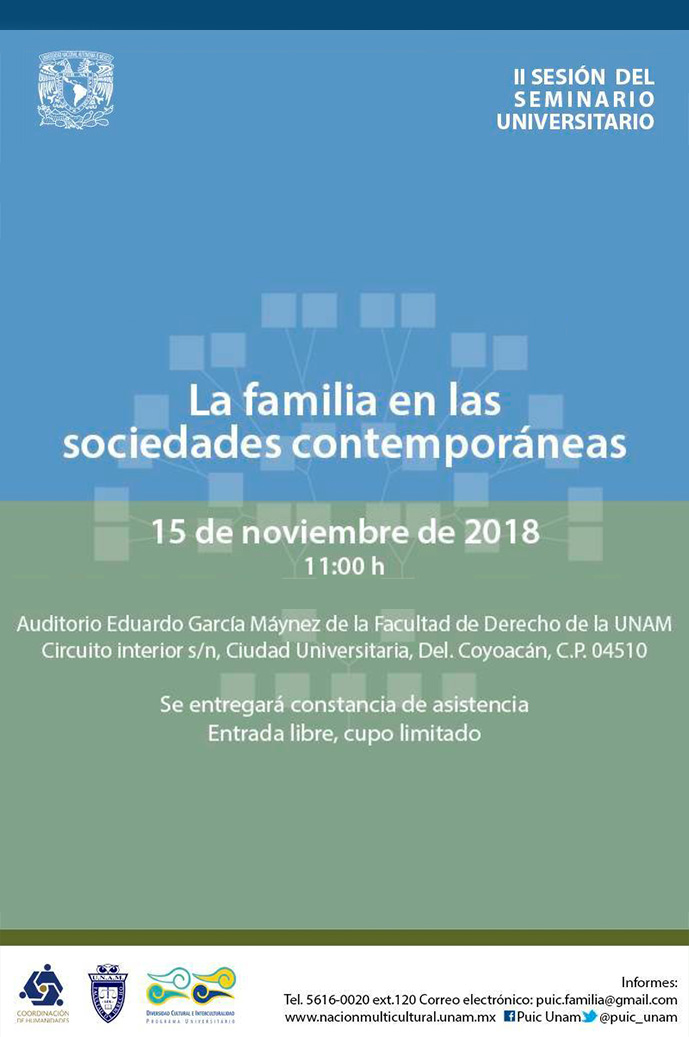 II Sesión del Seminario Universitario La familia en las sociedades contemporáneas