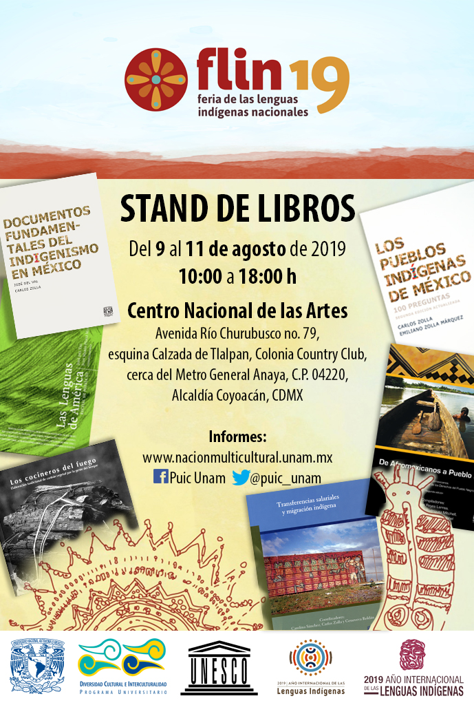 Feria de las Lenguas Indígenas Nacionales FLIN 2019