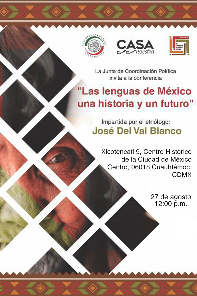 Conferencia Las lenguas de México una historia y un futuro