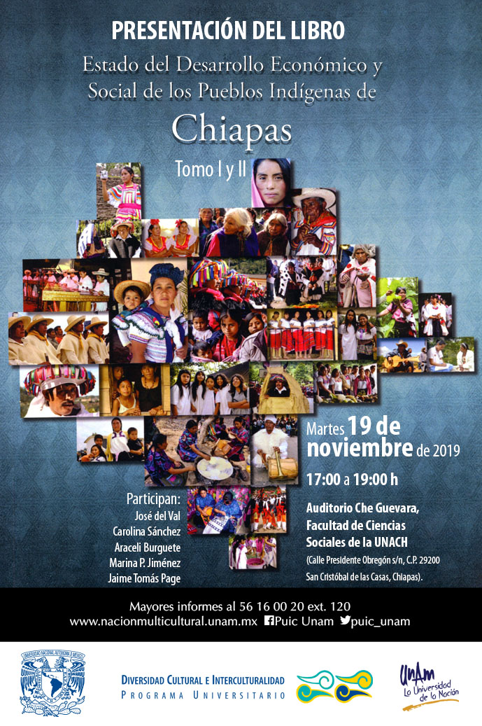 Presentación del libro: Estado del Desarrollo Económico y Social de los Pueblos Indígenas de Chiapas