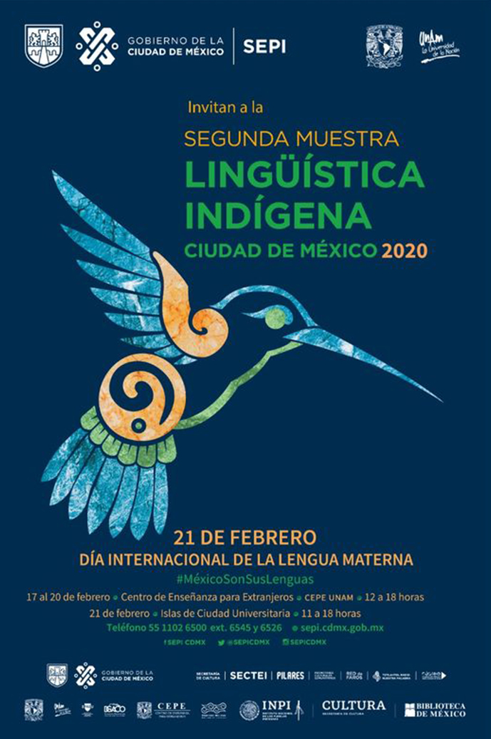 Segunda Muestra Lingüística Indígena. Ciudad de México 2020