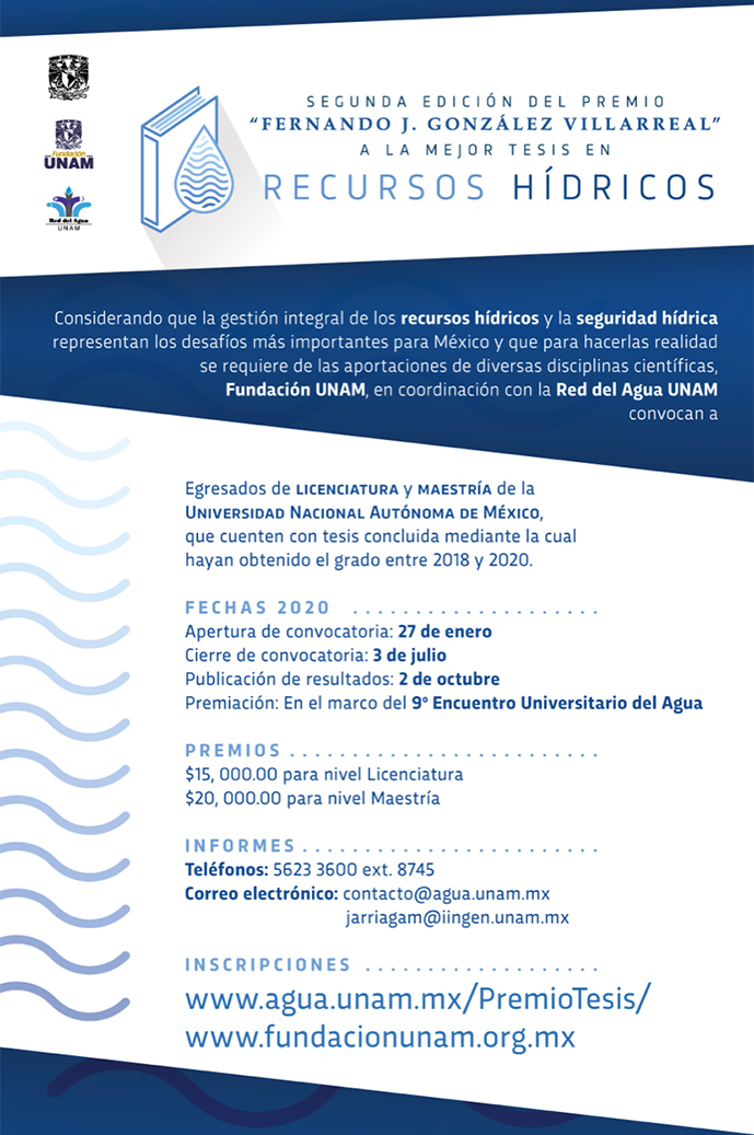 Segunda Edición del Premio Fernando J. González Villarreal