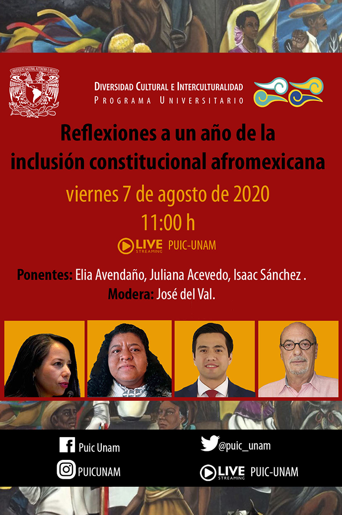 Reflexiones a un año de la inclusión constitucional Afromexicana