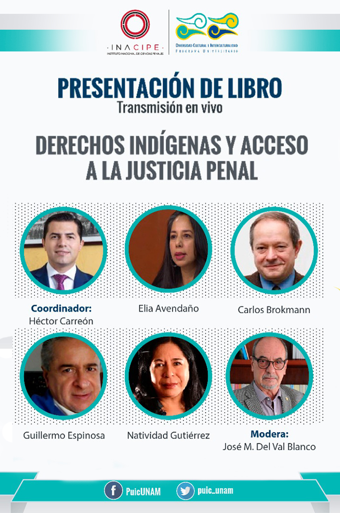 Presentación del libro: Derechos Indígenas y Acceso a la Justicia Penal