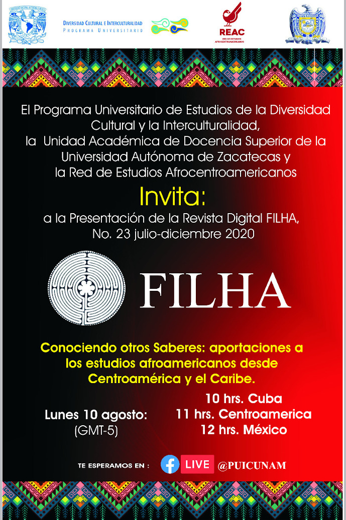 Presentación de la Revista Digital FILHA. No. 23
