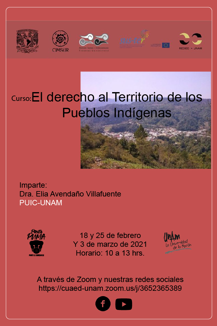 Curso El Derecho al Territorio de los Pueblos Indígenas