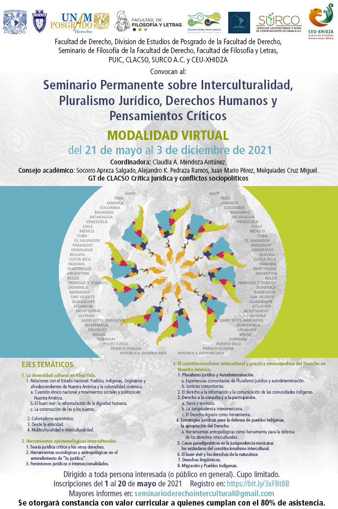 Seminario Permanente sobre Interculturalidad, Pluralismo Jurídico, Derechos Humanos y Pensamientos críticos