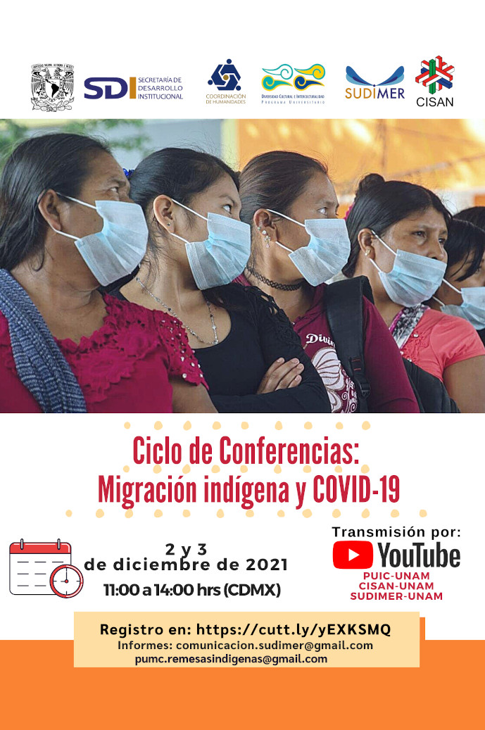 Ciclo de conferencias: Migración indígena y COVID-19
