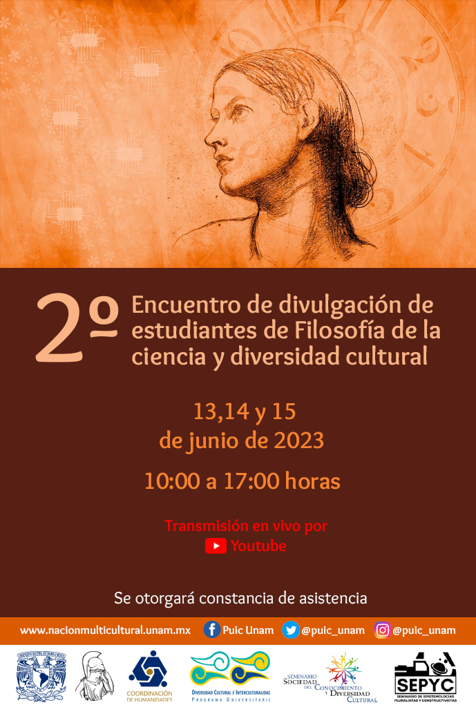Convocatoria para participar en el 2° Encuentro de divulgación de estudiantes de Filosofía de la ciencia y diversidad cultural
