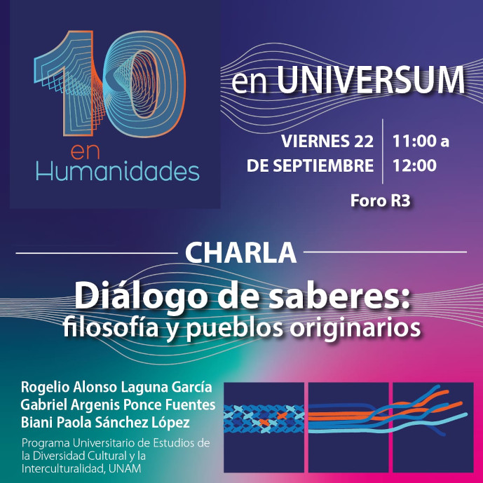 Charla Dialogo de saberes: filosofía y pueblos originarios