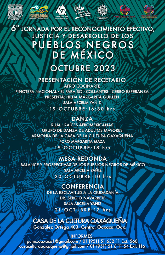 6ª Jornada por el Reconocimiento Efectivo, Justicia y Desarrollo de los Pueblos Negros de México