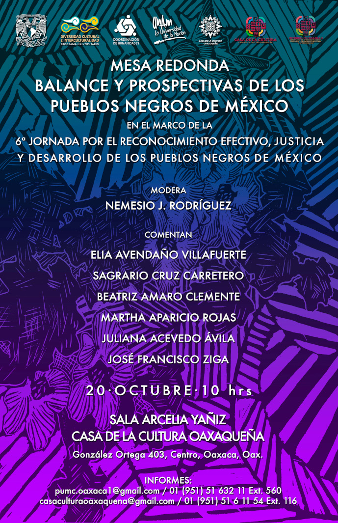 Mesa redonda Balance y prospectiva de los Pueblos Negros de México