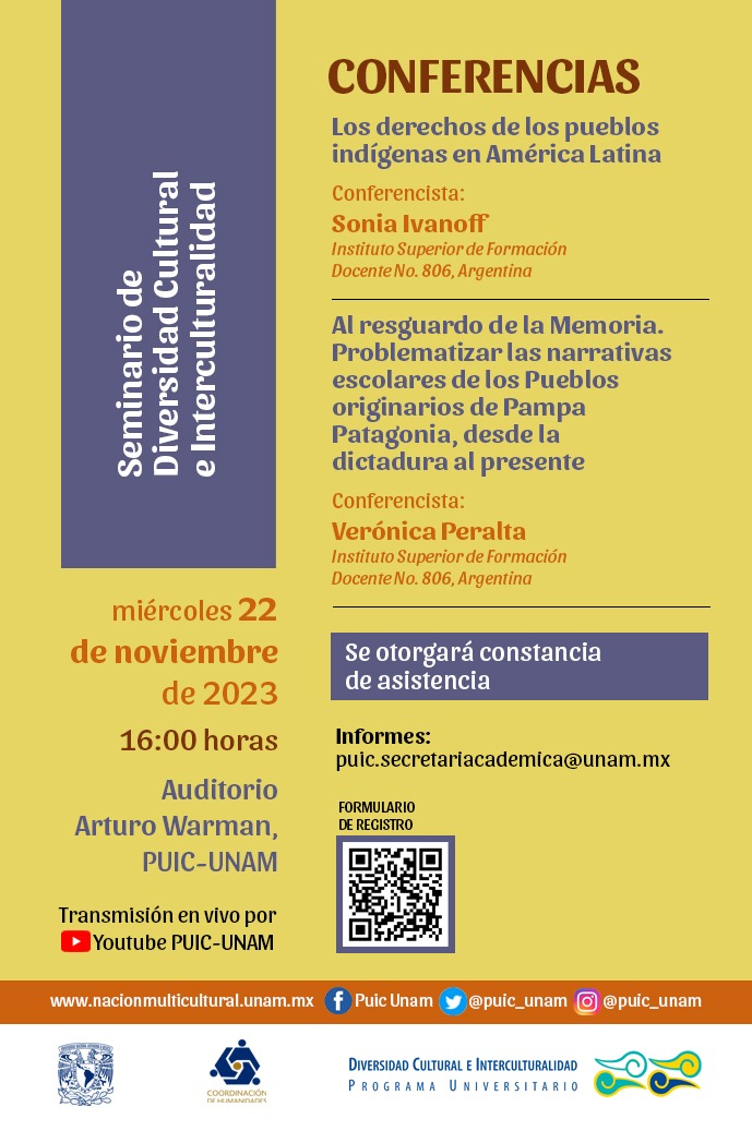 Seminario de Diversidad Cultural e Interculturalidad. Conferencias