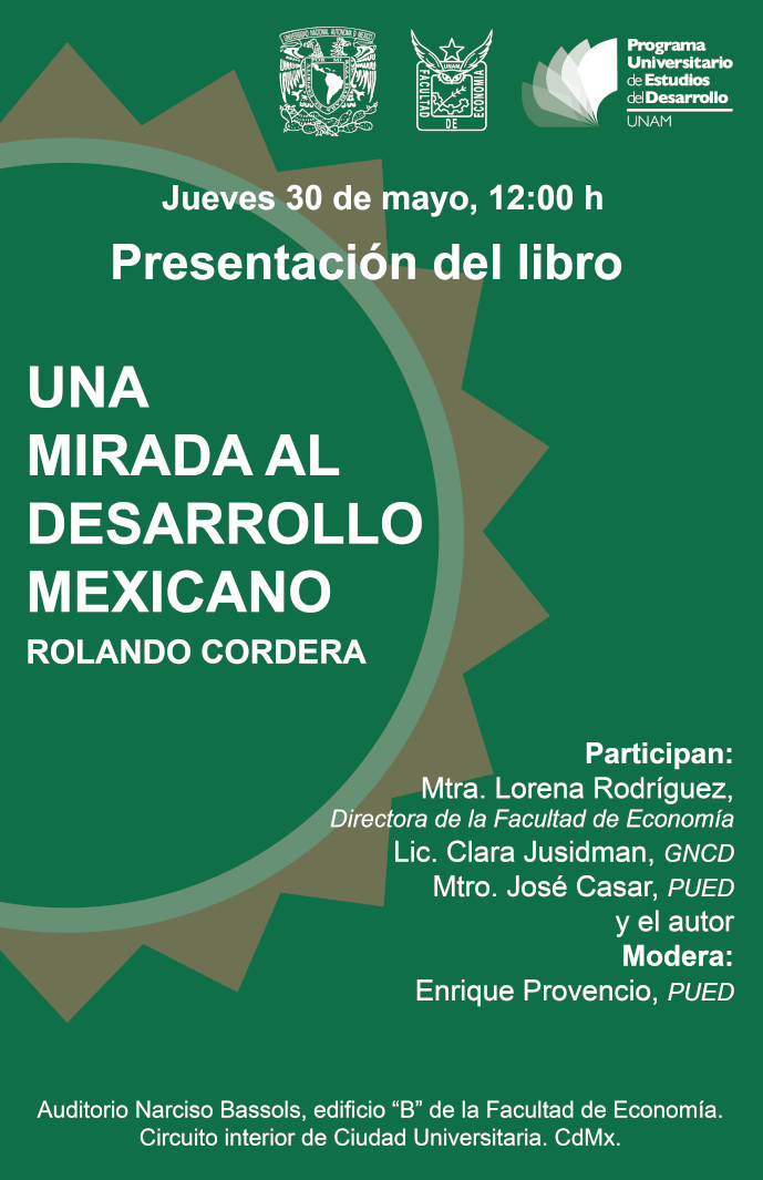 Presentación del libro: Una mirada al desarrollo mexicano