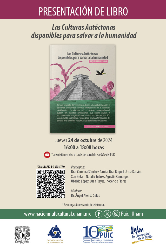 Presentación del libro: Las Culturas Autóctonas disponibles para salvar a la humanidad
