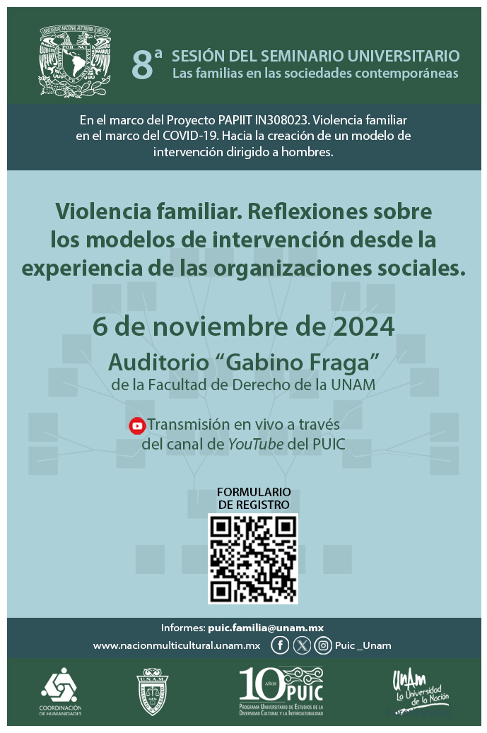 8ª Sesión del Seminario Universitario Las familias en las sociedades contemporáneas