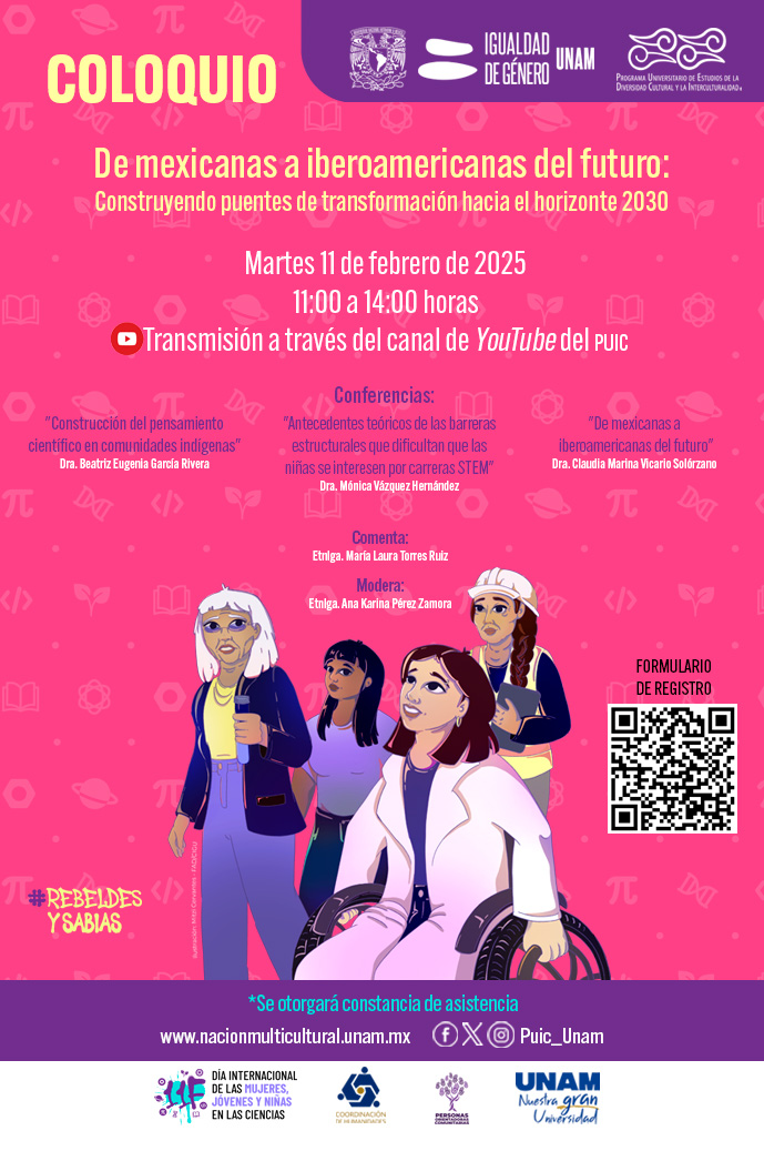 Coloquio: De mexicanas a iberoamericanas del futuro: Construyendo puentes de transformación hacia el horizonte 2030