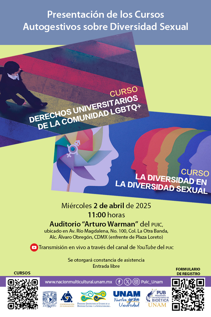 Presentación de los Cursos Autogestivos sobre Diversidad Sexual